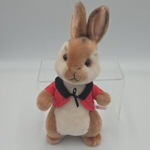 TY Beanie Baby 8" FLOPSY (Peter Rabbit Movie) Plush Stuffed Animal Toy